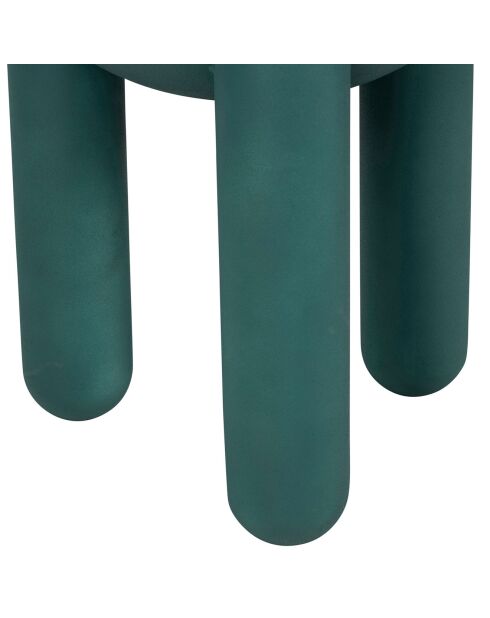 Arty smaragdgroene bijzettafel - D.40,5x47,5 cm