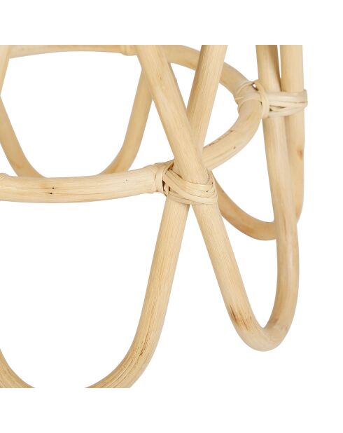 Tabouret rotin naturel naturel - D.37x41 cm
