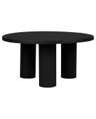 Mesita minimalista negra - D.70x35 cm