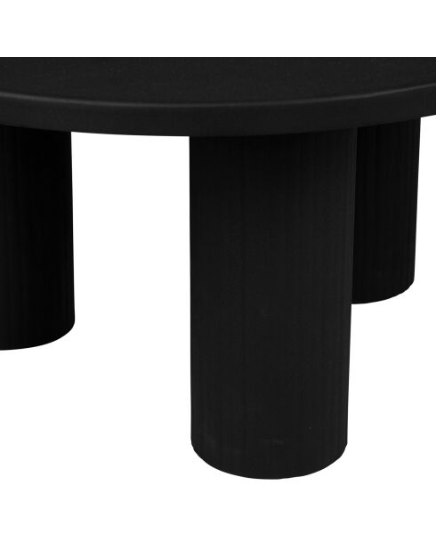 Mesita minimalista negra - D.70x35 cm