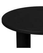 Mesita minimalista negra - D.70x35 cm