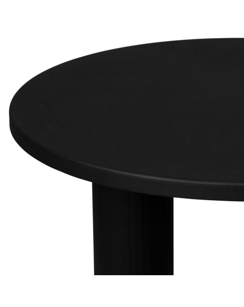 Mesita minimalista negra - D.70x35 cm