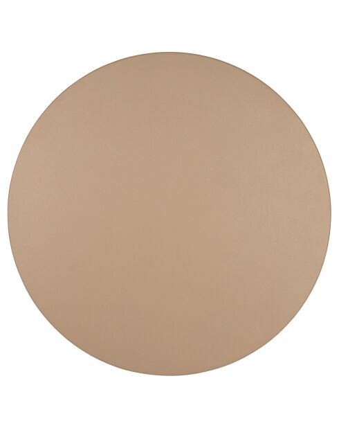 Minimaler beiger Couchtisch - D.70x35 cm