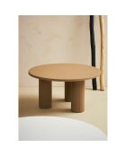 Table basse Minimal beige  - D.70x35 cm