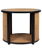 Table d'appoint Balamea naturel  - 54x31x43.5 cm