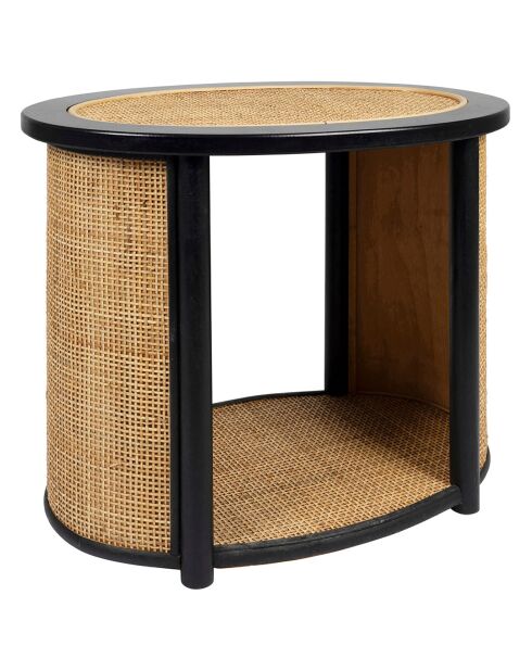 Table d'appoint Balamea naturel  - 54x31x43.5 cm