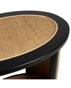 Table d'appoint Balamea naturel  - 54x31x43.5 cm