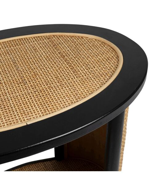 Table d'appoint Balamea naturel  - 54x31x43.5 cm