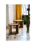 Table d'appoint Balamea naturel  - 54x31x43.5 cm