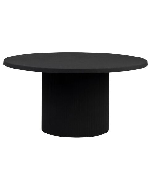 Tavolino minimale nero - D.79x40 cm