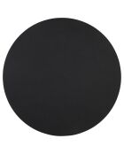 Tavolino minimale nero - D.79x40 cm