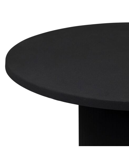 Tavolino minimale nero - D.79x40 cm