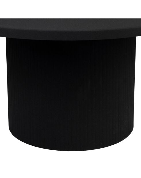 Tavolino minimale nero - D.79x40 cm