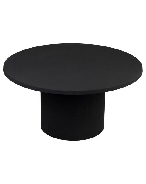 Tavolino minimale nero - D.79x40 cm