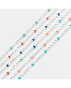 Bracelet en Argent & Email