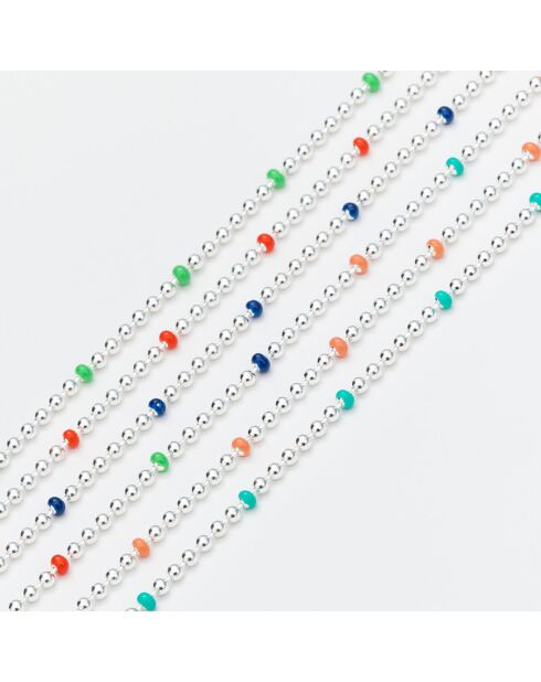 Bracelet en Argent & Email