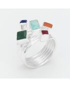 Bague en Argent & Mix Pierres