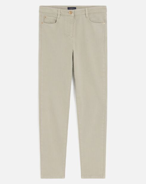 Pantalon casual Ptonio beige