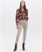 Pantalon casual Ptonio beige