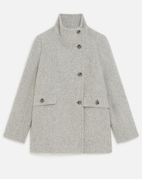 Manteau en Laine mélangée Gaston gris clair