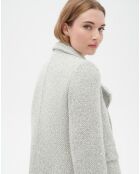 Manteau en Laine mélangée Gaston gris clair