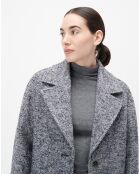 Manteau en Laine mélangée Gusto marine