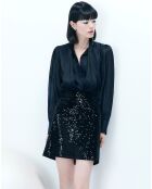 Jupe en sequins Jafa noire