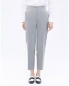 Pantalon fuselé Pally gris perle