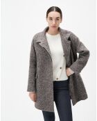 Manteau en Laine mélangée Gathieu taupe