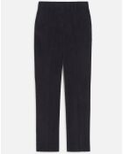 Pantalon cigarette Psidika gris foncé