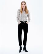 Pantalon droit Pcomo noir