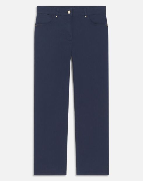 Pantalon droit Pcomo marine