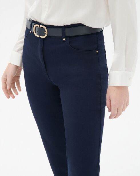 Pantalon droit Pcomo marine