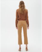 Pantalon droit Pcomo camel