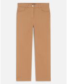 Pantalon droit Pcomo camel