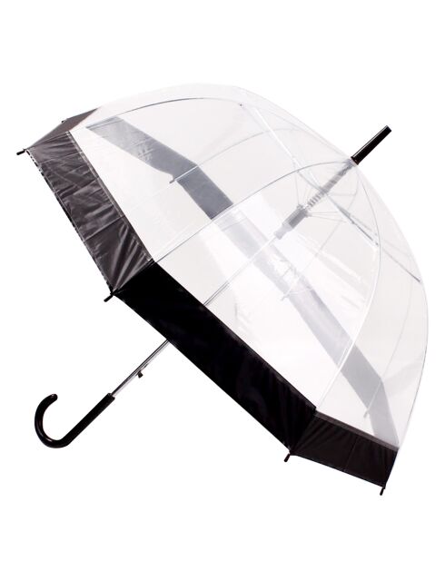 Transparenter Regenschirm mit transparenter Glocke