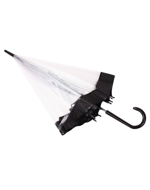 Transparenter Regenschirm mit transparenter Glocke