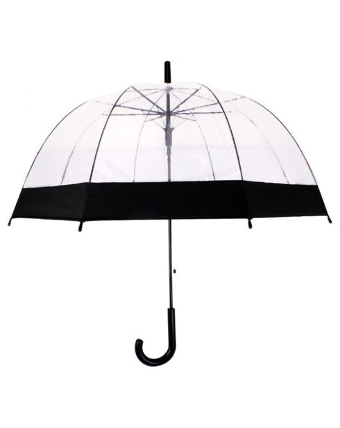 Transparenter Regenschirm mit transparenter Glocke