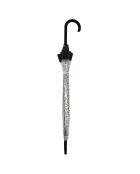 Parapluie transparent cloche transparent/noir