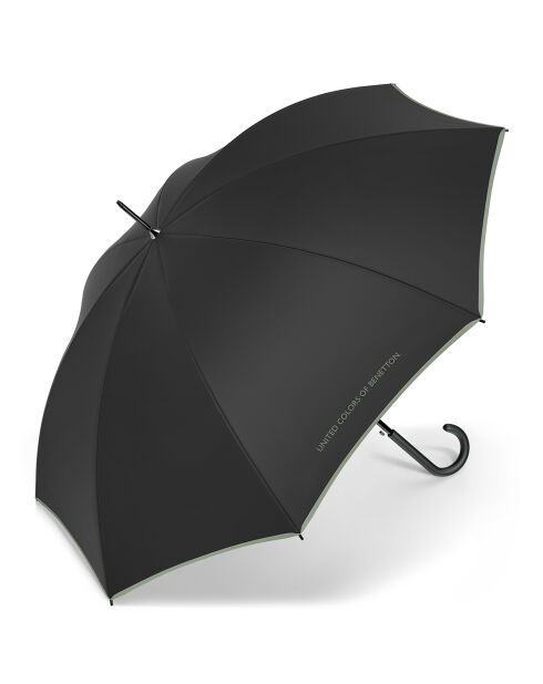 Grand parapluie automatique résistant au vent  noir