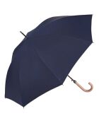 Parapluie long ouverture automatique bleu