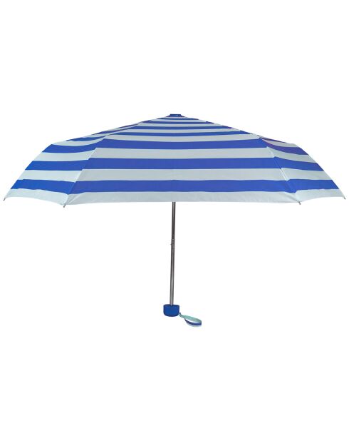 Parapluie pliant ultraléger et compact bleu