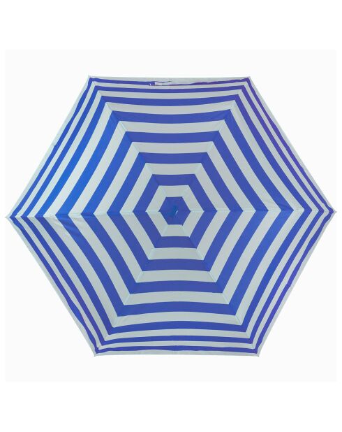 Parapluie pliant ultraléger et compact bleu