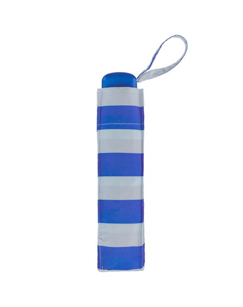 Parapluie pliant ultraléger et compact bleu