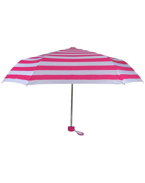 Parapluie pliant ultraléger et compact rose