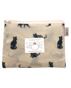 Poncho de pluie beige