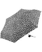 Mini parapluie pliant noir/blanc