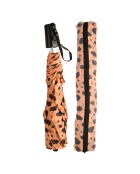 Parapluie pliant orange/noir