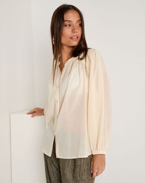 Chemise Malia beige