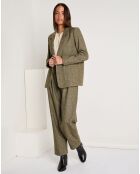 Veste en Laine mélangée Zélie verte